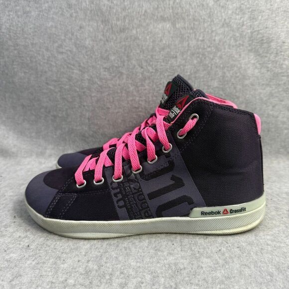 Reebok Shoes Womens Size 8 Crossfit Lite High Top Athletic Running Sneakers - Picture 1 of 10